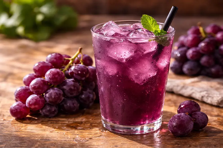 ICED GRAPE TEA