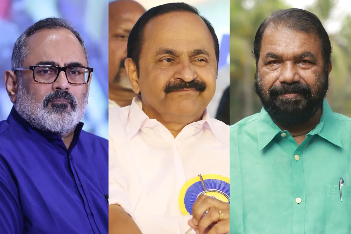 Rajeev Chandrasekar, VD Satheesan, V Sivankutty