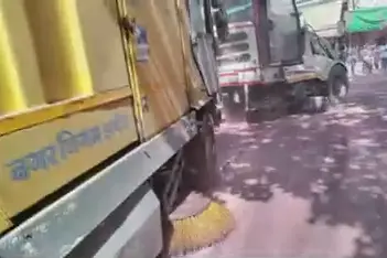 Indore launches massive clean-up drive after traditional Gair Yatra celebrations