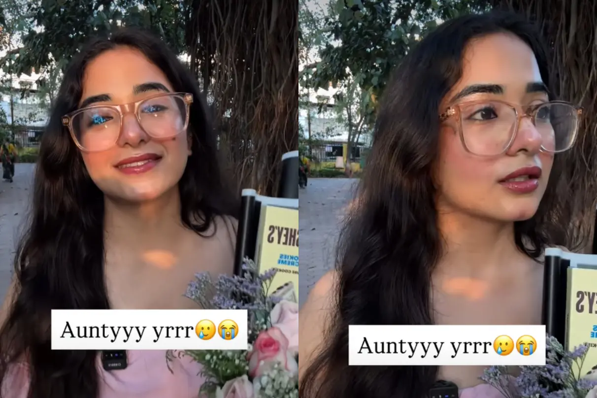 വൈറൽ വീഡിയോയിൽ അഞ്ജലി ഝാ | Photos: instagram video screen grab