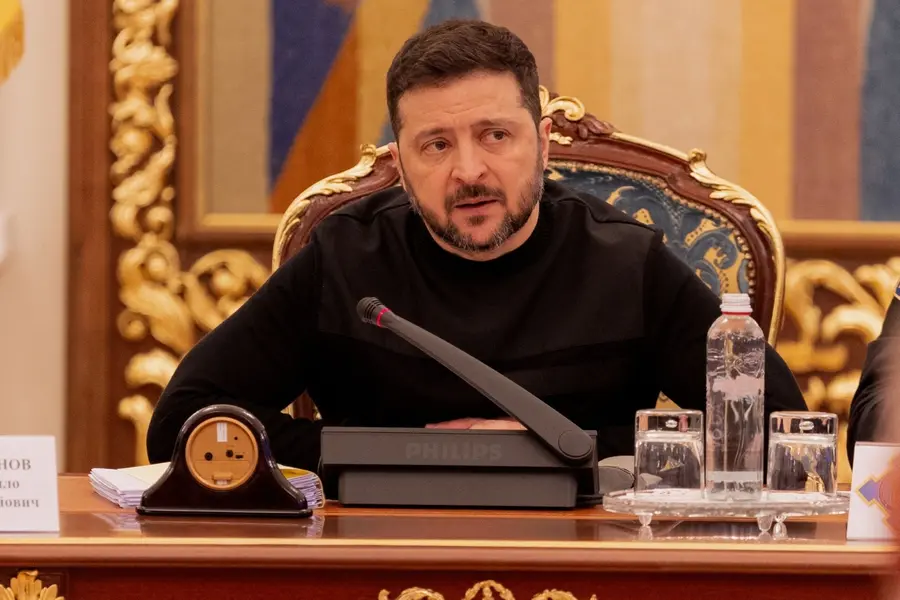 Ukraine's President Volodymyr Zelensky
