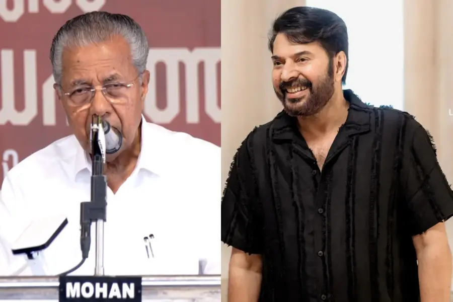 Pinarayi Vijayan, Mammootty