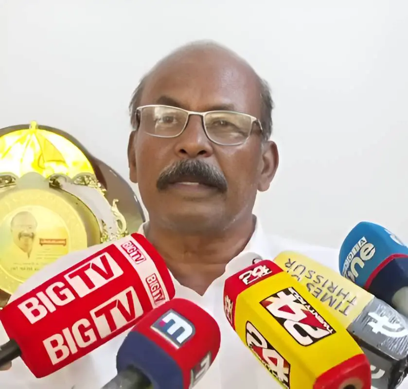 സി സി മുകുന്ദൻ | PHOTO: Screengrab/mathrubhumi news