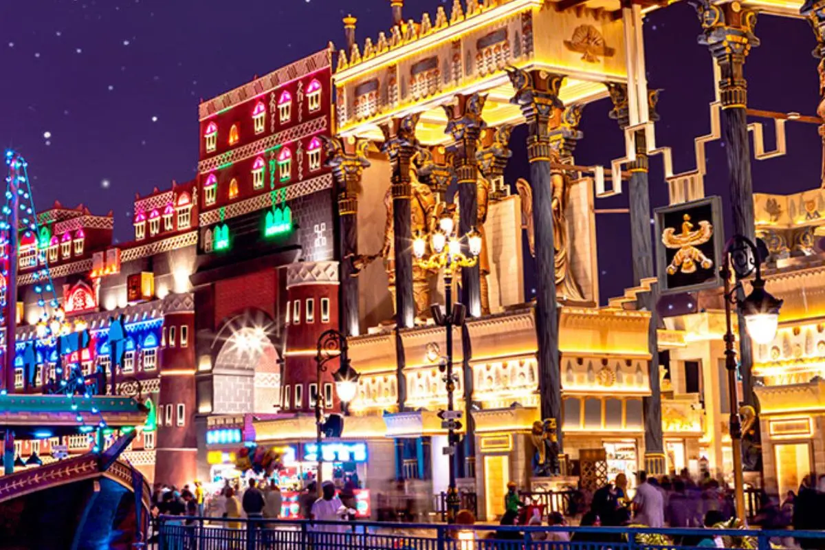 A part of Dubai Global Village
