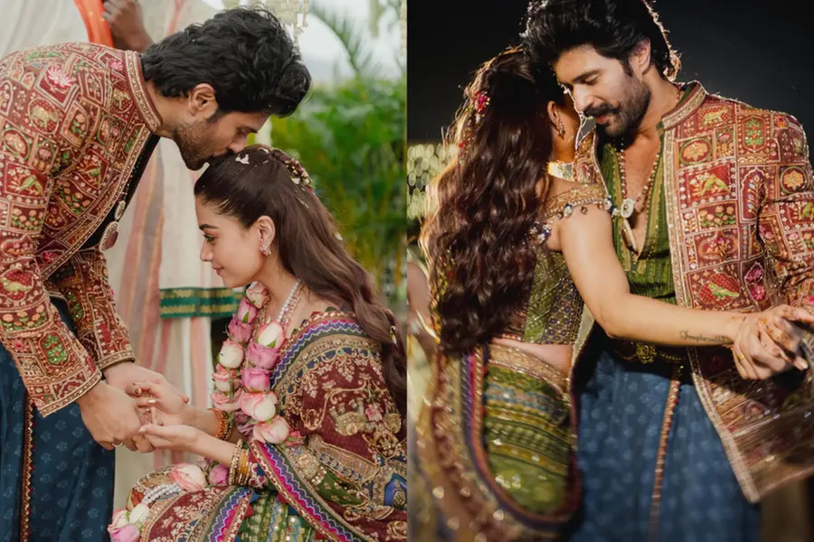 Vijay Deverakonda Kisses Rashmika Mandanna’s Forehead; More Wedding Celebration Photos Out