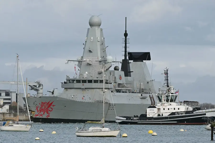 HMS Dragon Cyprus