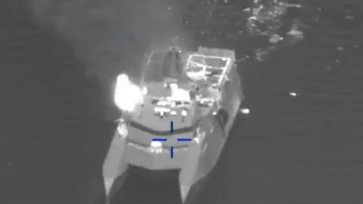 US strikes 16 mine-laying vessels in Strait of Hormuz as Iran threatens to block Gulf oil exports