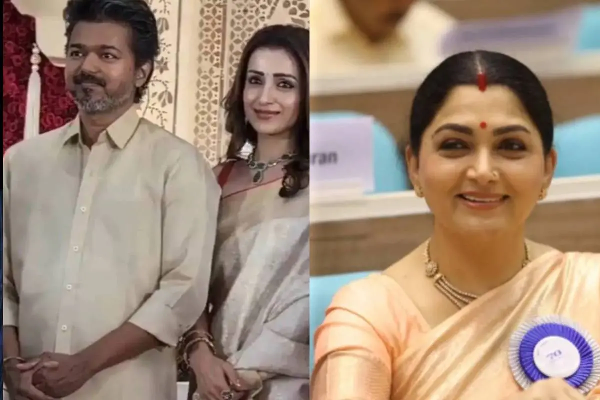 വിജയ്, തൃഷ, ഖുശ്ബു