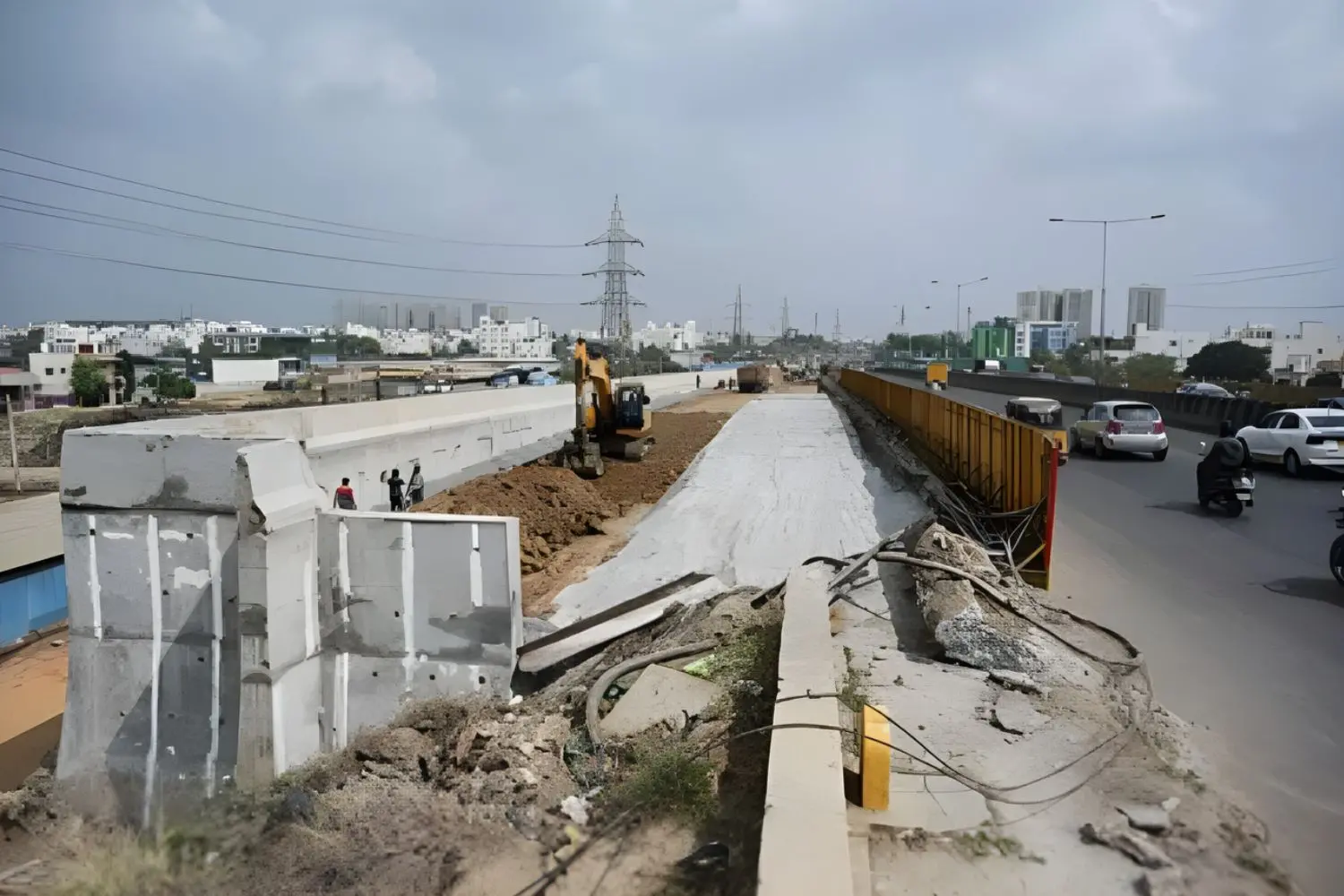 ROB Chennai under construction