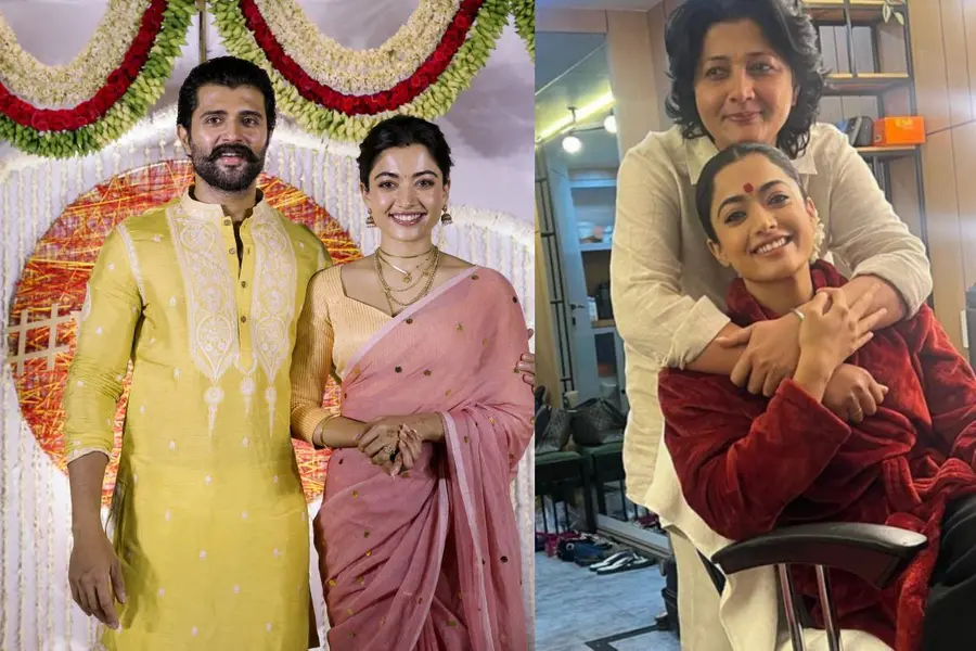 rashmika mandanna and suman mandanna