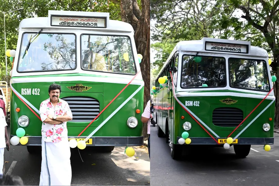 ഓർമ്മകളിലെ പഴയ ബസ് വീണ്ടും നിരത്തിൽ; വിന്റേജ് സ്പെഷ്യൽ ‘അമ്മാവൻ ബസുമായി’ കെഎസ്ആർടിസി