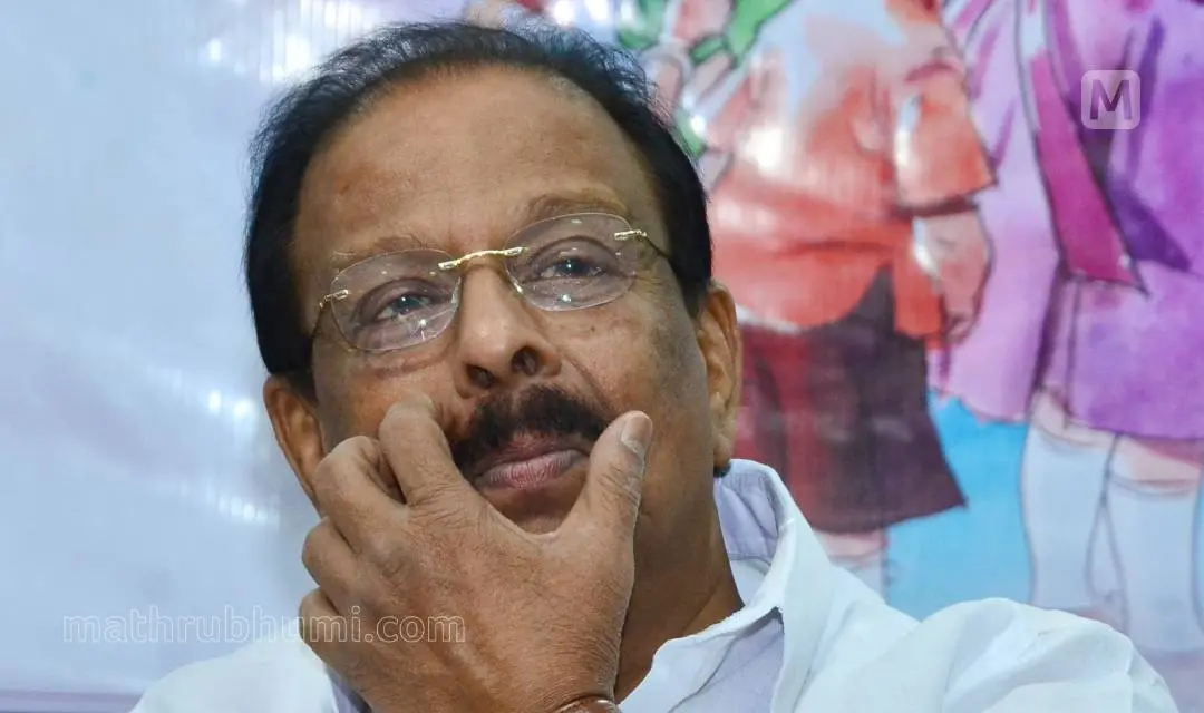 കെ. സുധാകരൻ | ഫോട്ടോ മാതൃഭൂമി