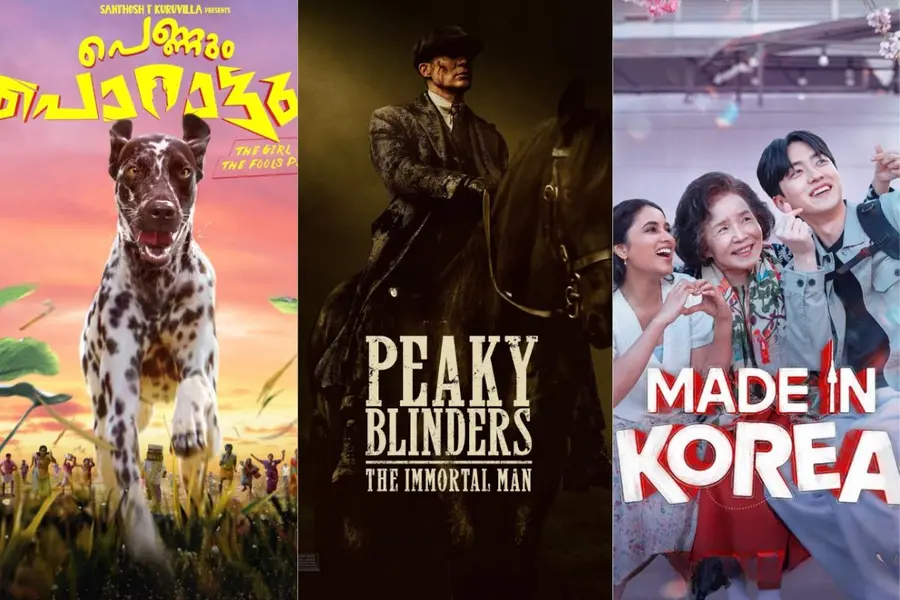 OTT releases this week: Pennum Porattum, Made in Korea, Peaky Blinders movie and more