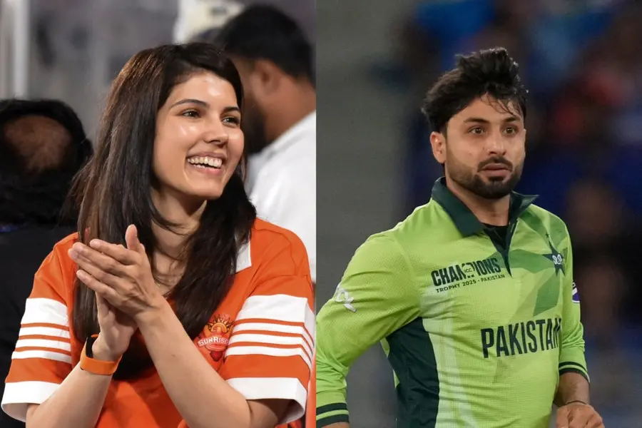 Kavya Maran and Abrar Ahmed