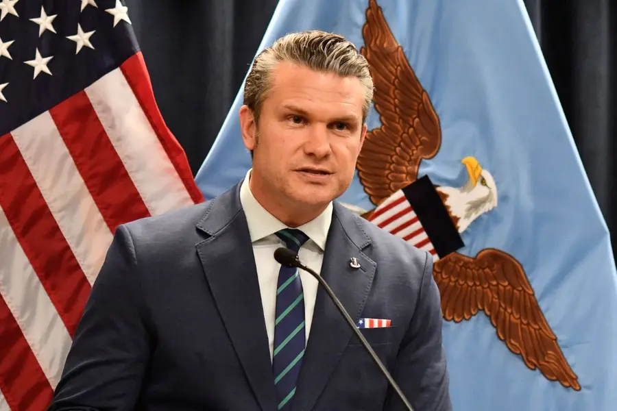 US Defense Secretary Pete Hegseth