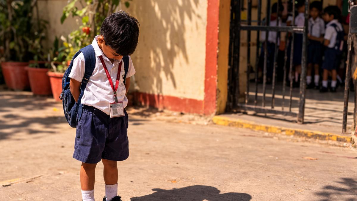 Bengaluru school punishment row: Class 1 student made to stand in sun ...
