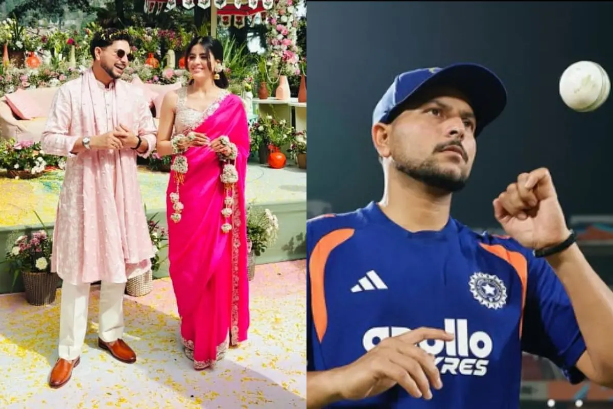 Kuldeep Yadav marries longtime partner Vanshika Chadha