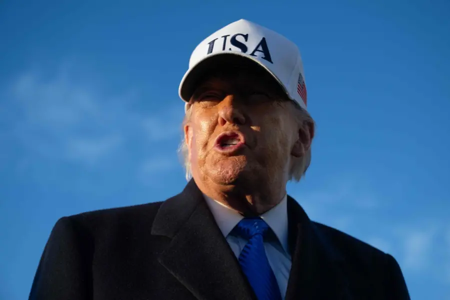US President Donald Trump