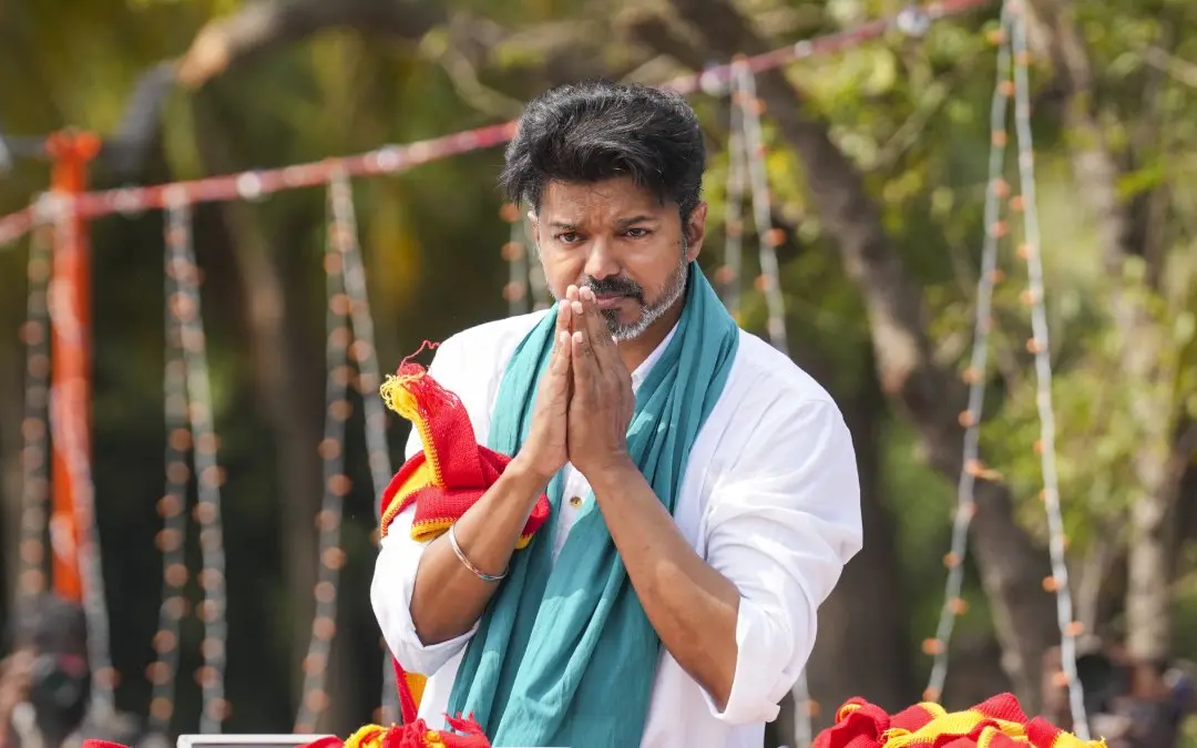 ടിവികെ നേതാവ് വിജയ് | Photo:PTI