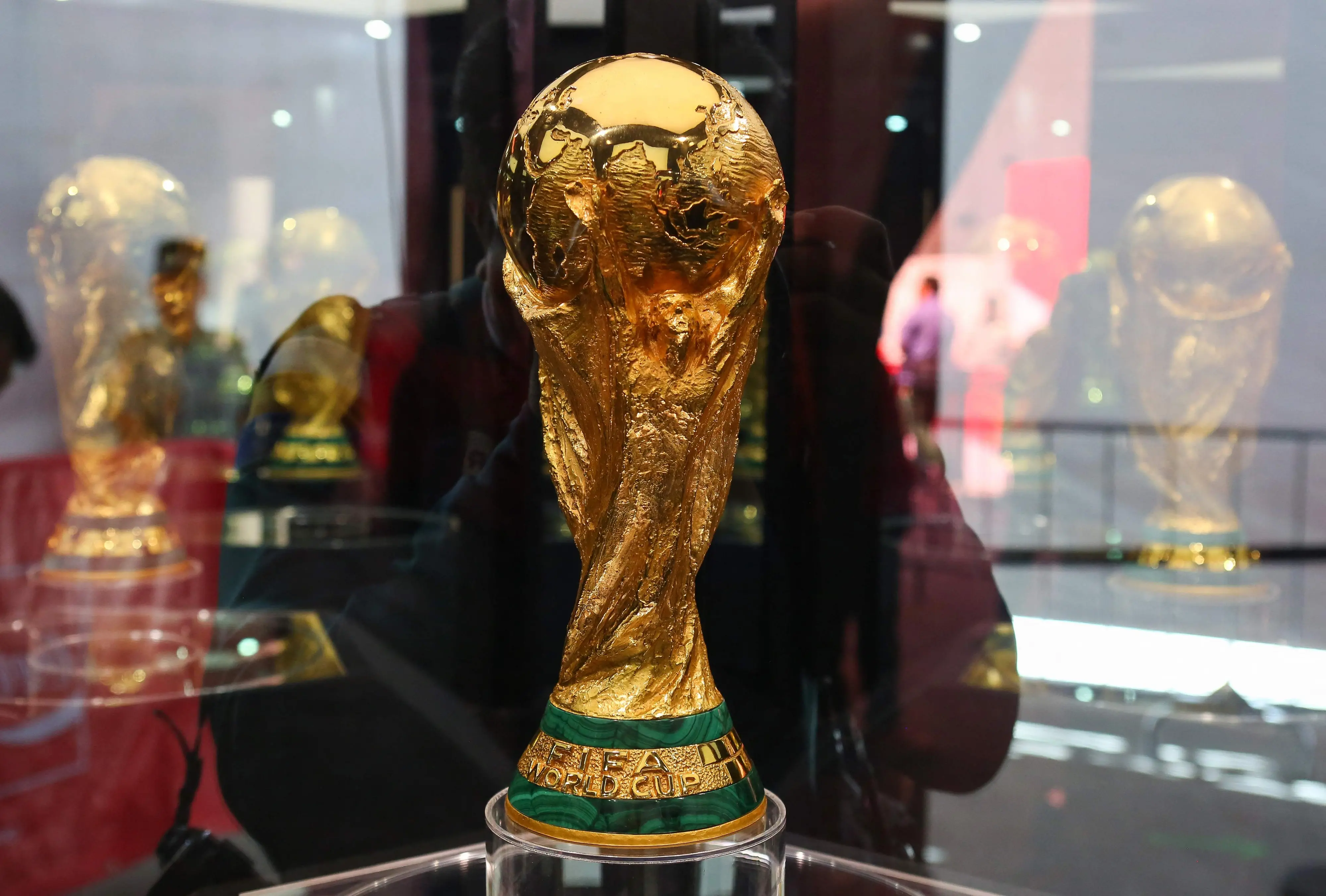 Official World Cup trophy | Photo: AFP