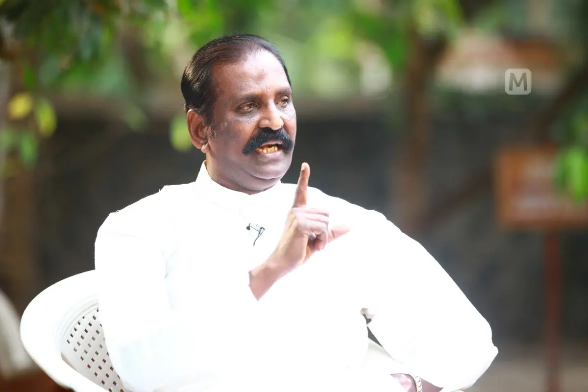 വൈരമുത്തു | ഫോട്ടോ: കെ.ബി. സതീഷ് കുമാർ