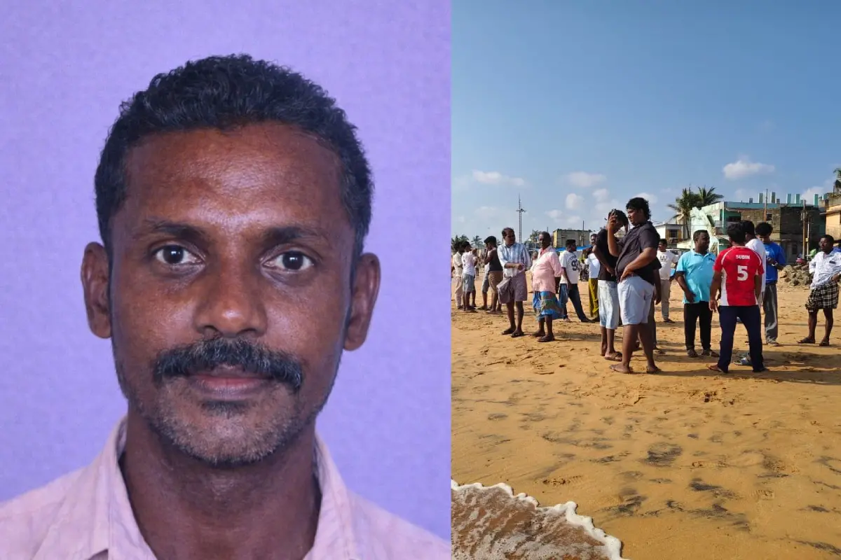 കടലില് കാണാതായ മത്സ്യത്തൊഴിലാളി സി. ജോസഫ്, മത്സ്യത്തൊഴിലാളിയെ കാണാതായ സംഭവത്തെ തുടര്ന്ന് ബന്ധുക്കളും നാട്ടുകാരും പൂന്തുറ കടപ്പുറത്ത് എത്തിയപ്പോള്