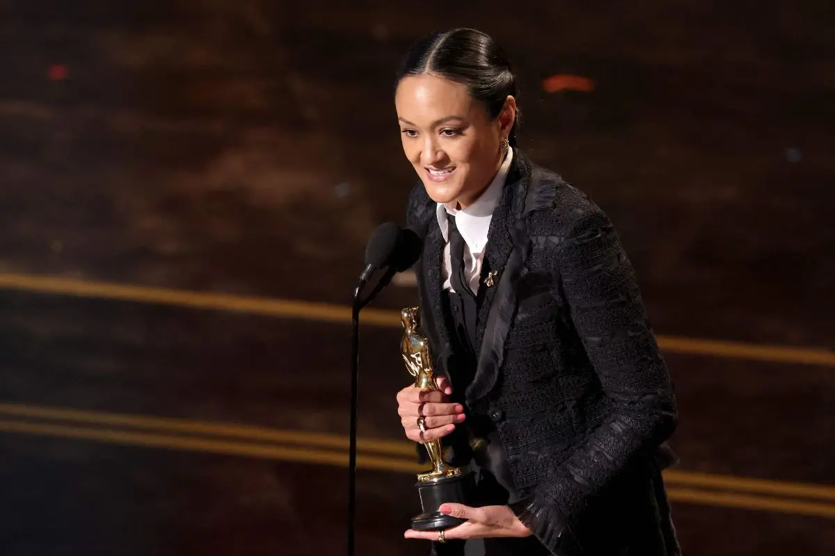 Autumn Durald Arkapaw accepts the Cinematography award for "Sinners" onstage during the 98th Oscars at Dolby Theatre  (Photo: AFP)