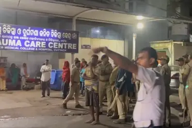 10 patients killed in fire at SCB Medical College Hospital ICU in Odisha