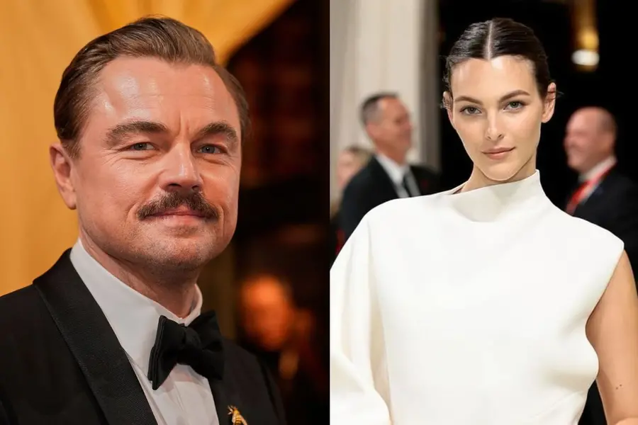 Leonardo DiCaprio and Vittoria Ceretti