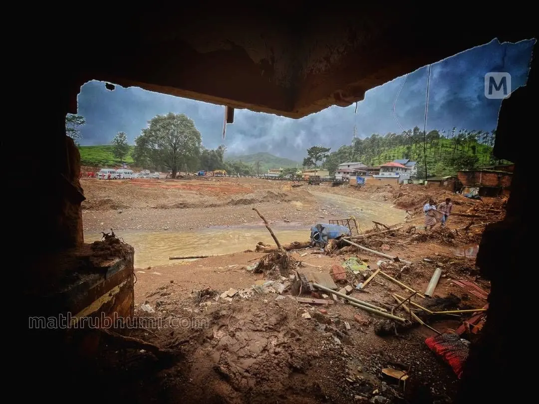 The landslide affected area | Photo: Shaheer C H / Mathrubhumi