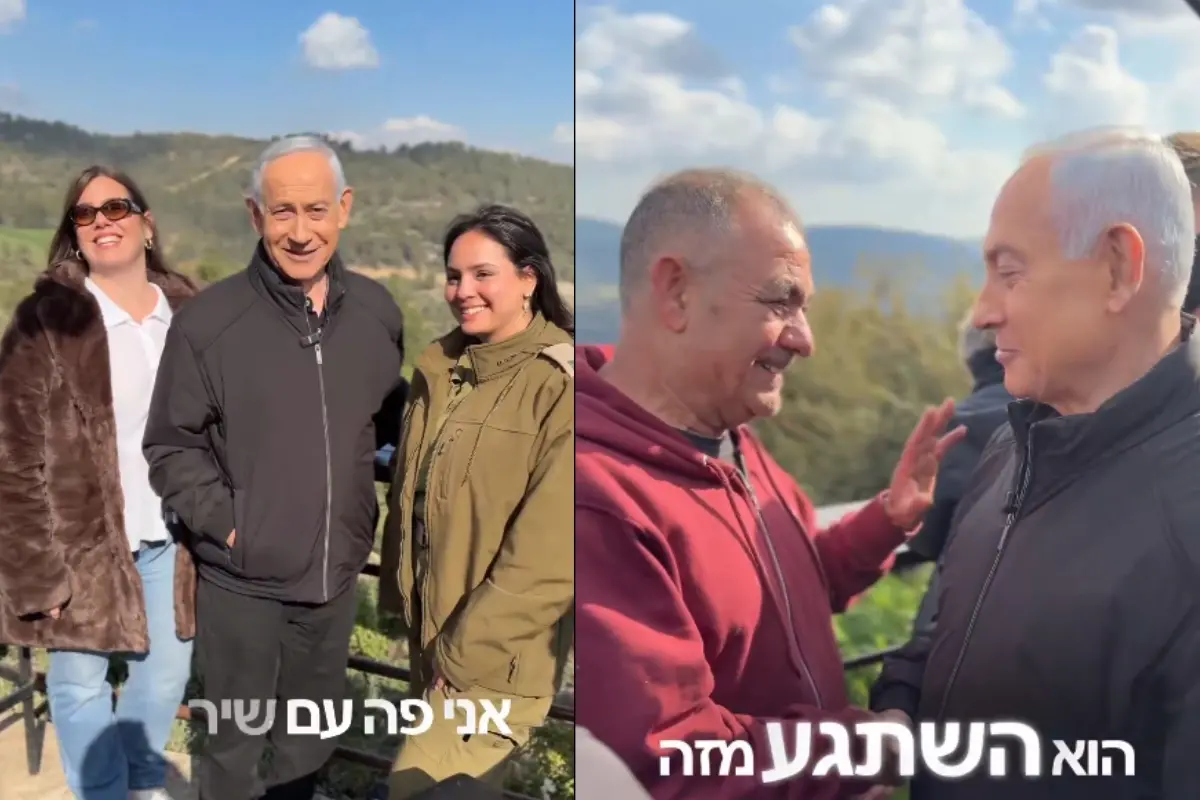 Screen grab from the video | @netanyahu on X