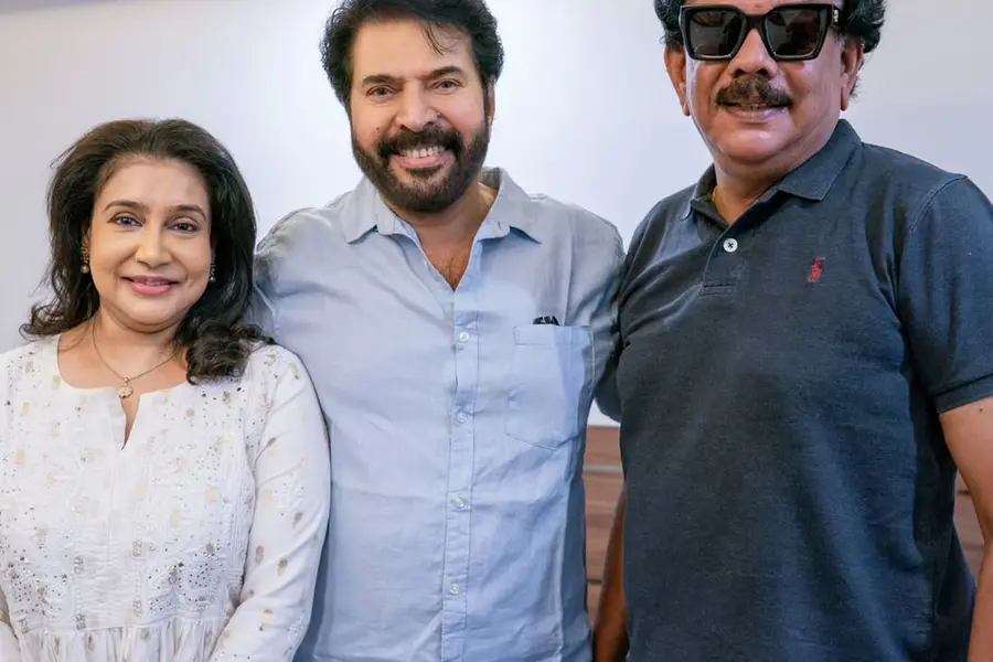Lissy and Mammootty