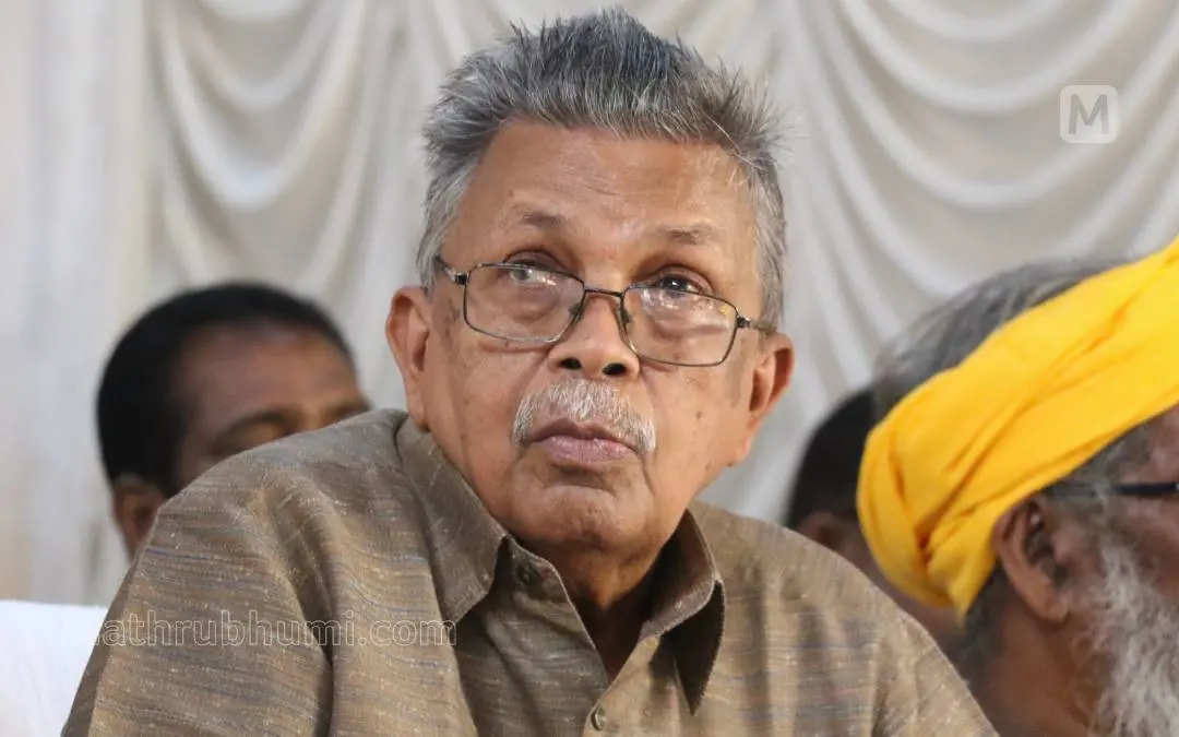നീലലോഹിതദാസൻ നാടാർ | ഫോട്ടോ - എസ്. ശ്രീകേഷ് / മാതൃഭൂമി