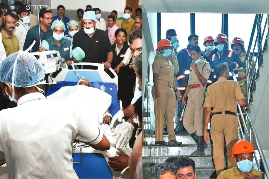 മെഡിക്കൽ കോളേജ് ഐ.സി.യു.വിലെ തീപ്പിടിത്തം; ഓക്‌സിജൻ റ്റിയൂബ് വിച്ഛേദിച്ച് ദുരന്തം ഒഴിവാക്കി