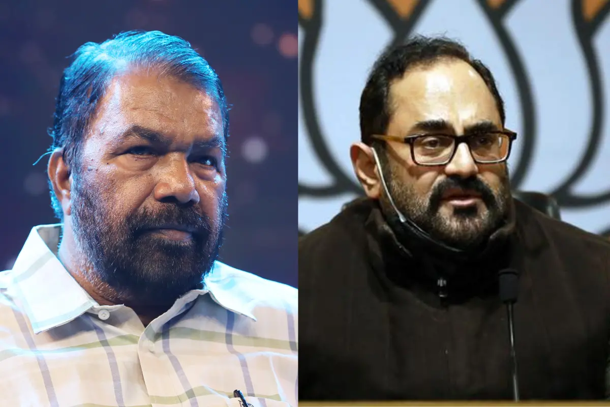 V Sivankutty, Rajeev Chandrasekhar
