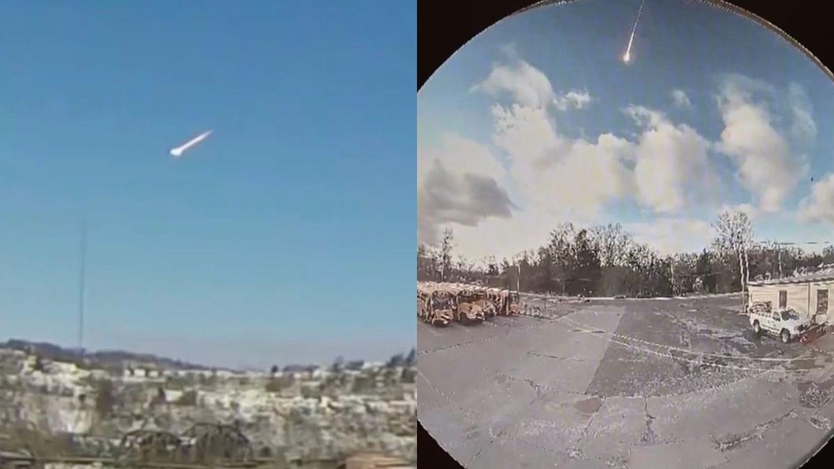 Meteor hit Cleveland Ohio: 7-ton fireball at 45,000 mph lights up sky; boom shakes homes | VIDEO