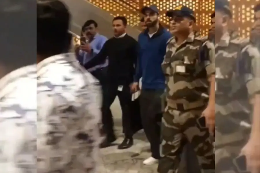 ‘You don’t have to see him to know he’s coming!’: Netizens erupt as Kohli joins RCB camp | WATCH