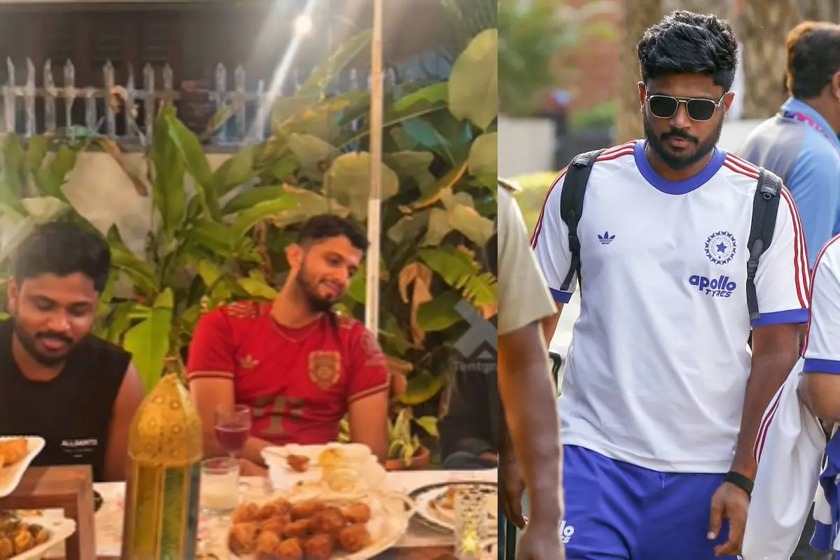 സഞ്ജു സാംസൺ സുഹൃത്തുക്കൾക്കൊപ്പം