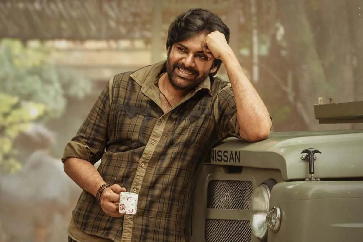 Pawan Kalyan in a scene from 'Ustaad Bhagat Singh'. (Photo: X)