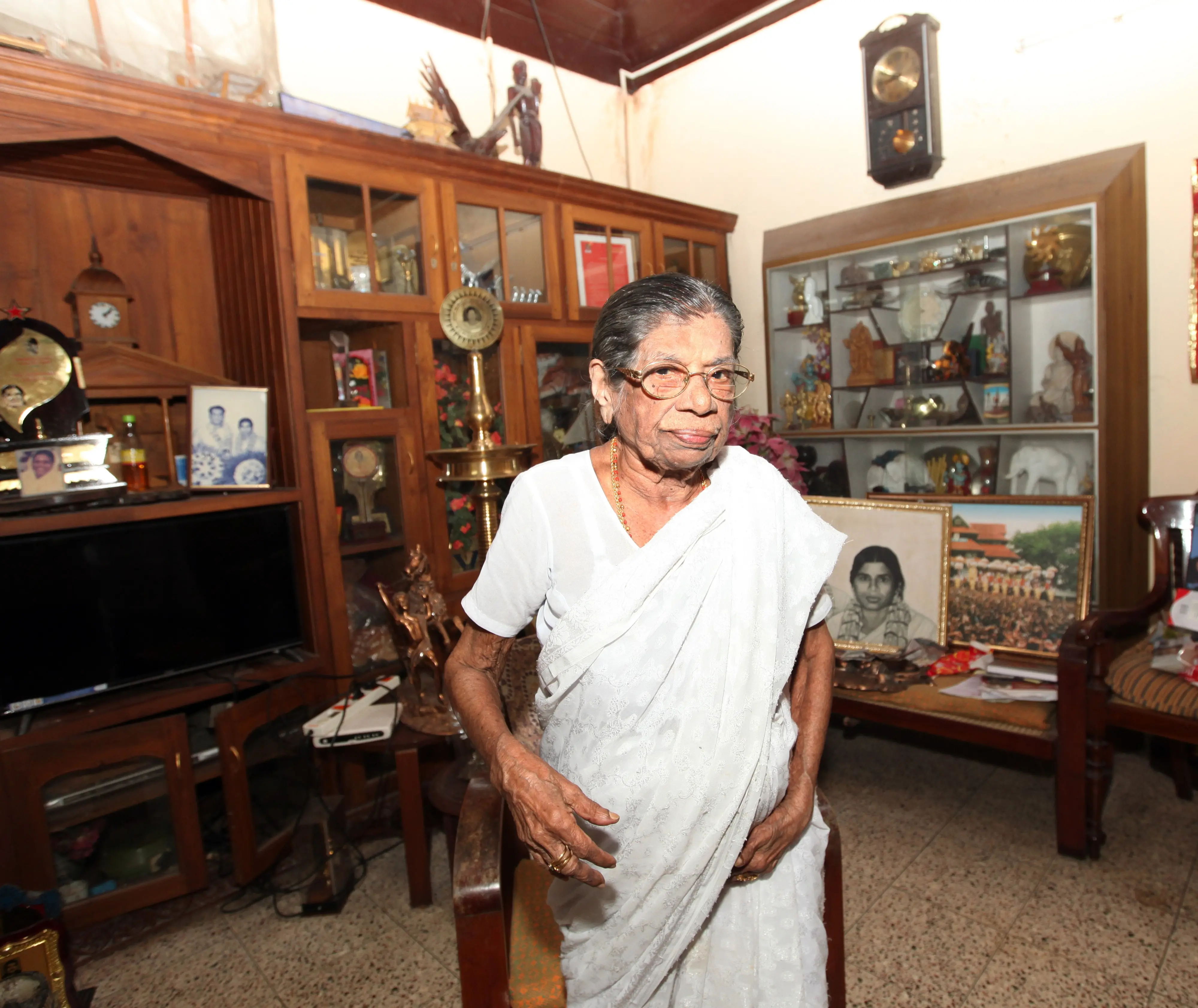 കെ.ആർ. ഗൗരിയമ്മ| ഫോട്ടോ: ഫോട്ടോ: ബിജു. സി