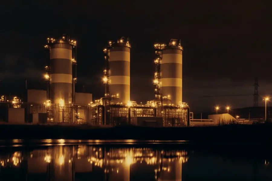 oil refinery