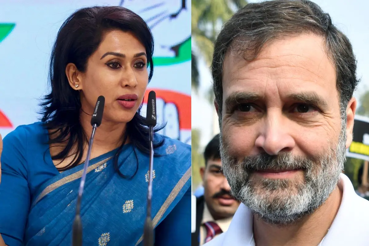 Shama Mohamed; Rahul Gandhi | Photos: PTI; ANI