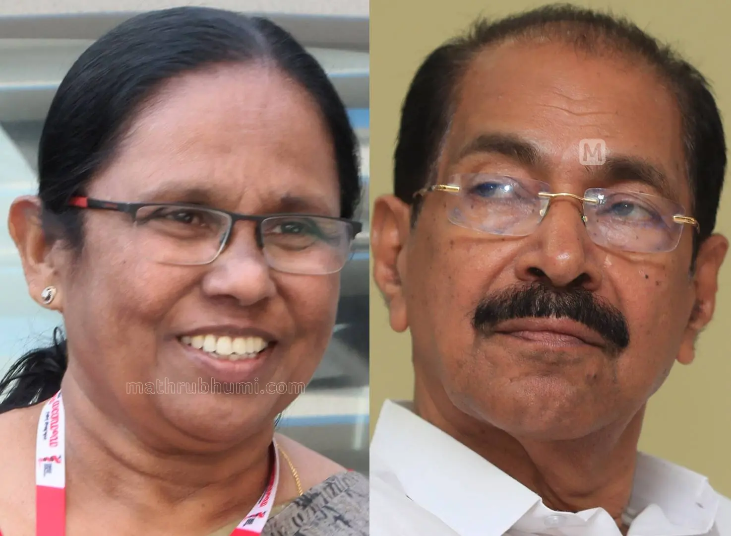 കെ.കെ. ശെെലജ, സണ്ണി ജോസഫ് | Photo: Mathrubhumi