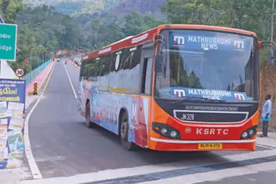Mathrubhumi Election Bus begins journey from Parassala