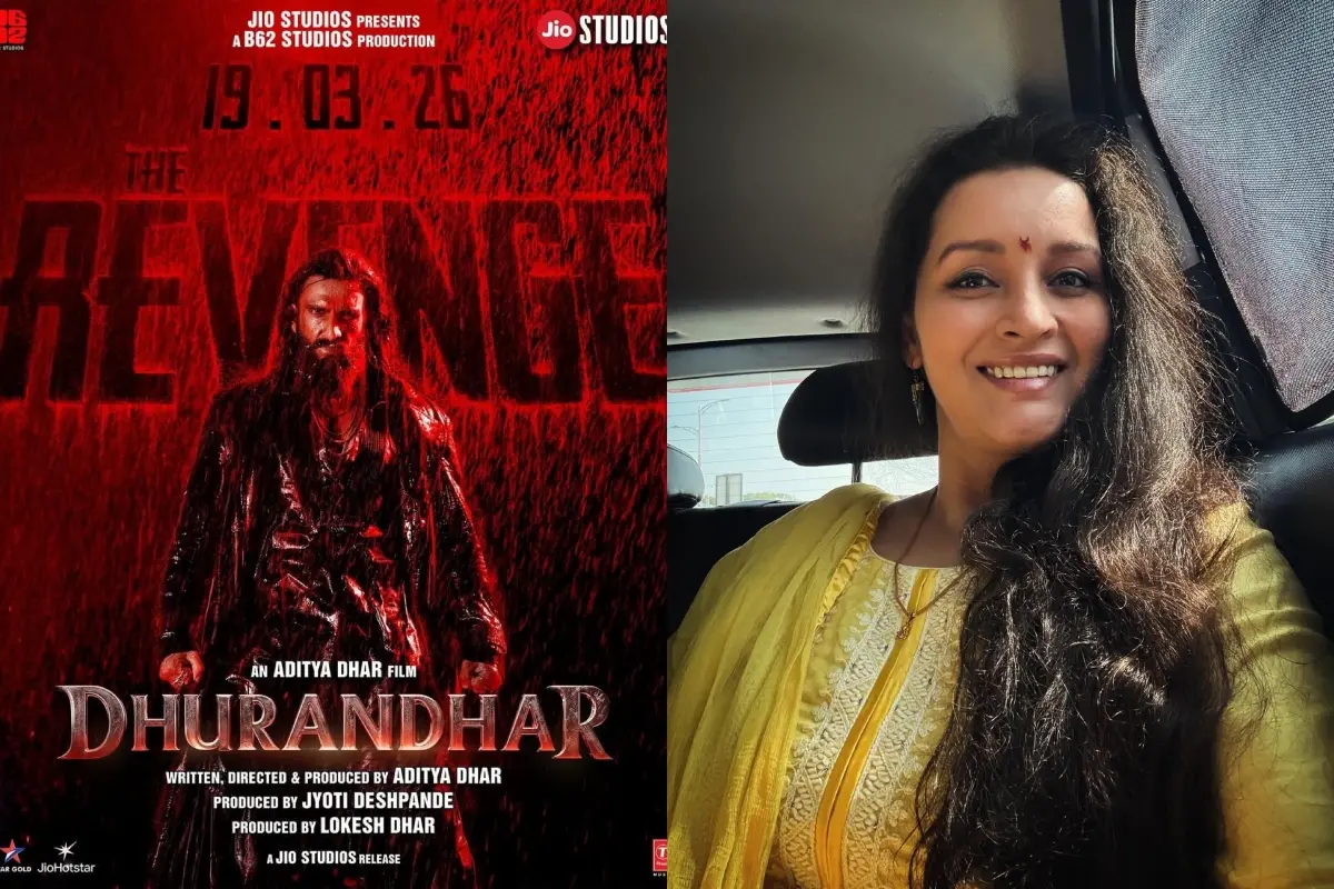 'ധുരന്ധര്‍ 2' പോസ്റ്റര്‍, രേണു ദേശായി | Photo: X/ CineAura, Instagram/ Renu Desai