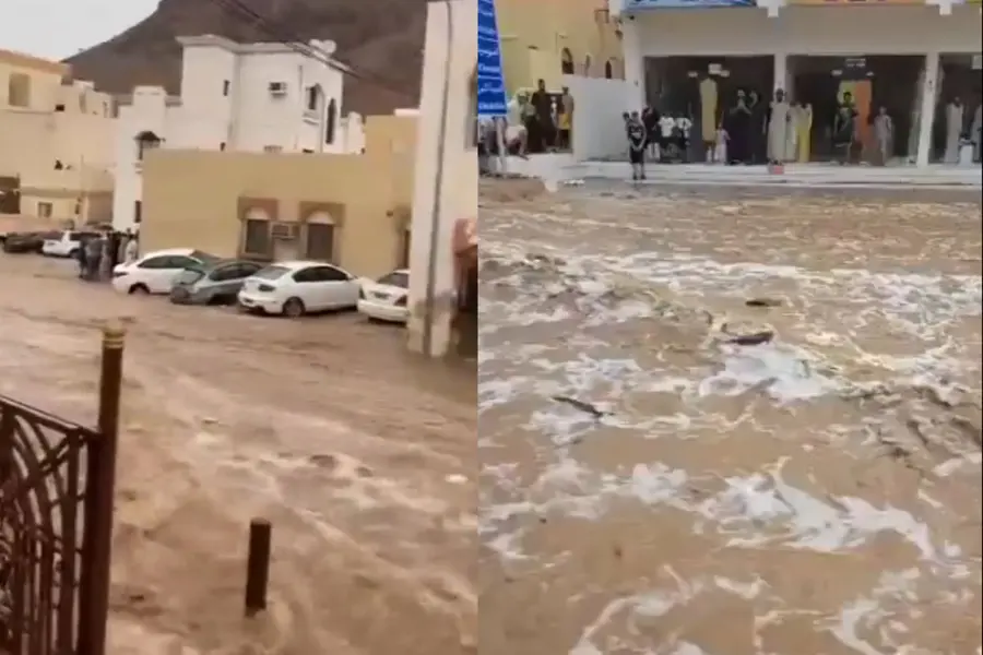 Flooding hit the capital of Oman