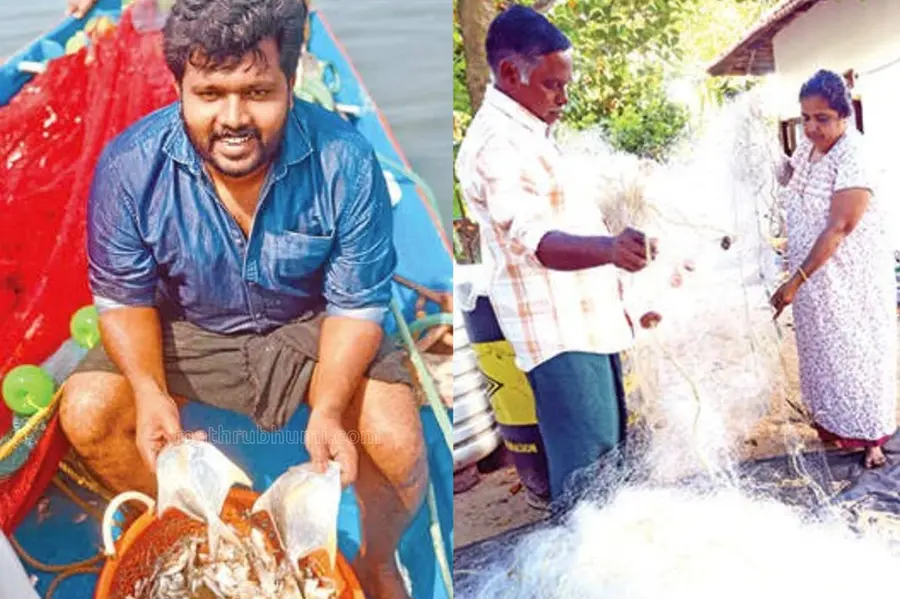 UDF candidate in Alappuzha still goes fishing in a country boat