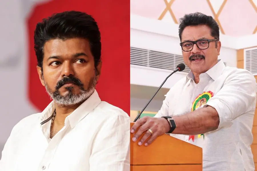 Vijay and Sarathkumar