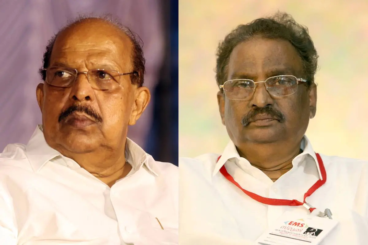 ജി. സുധാകരൻ, എ.കെ. ബാലൻ | ഫോട്ടോ - മാതൃഭൂമി