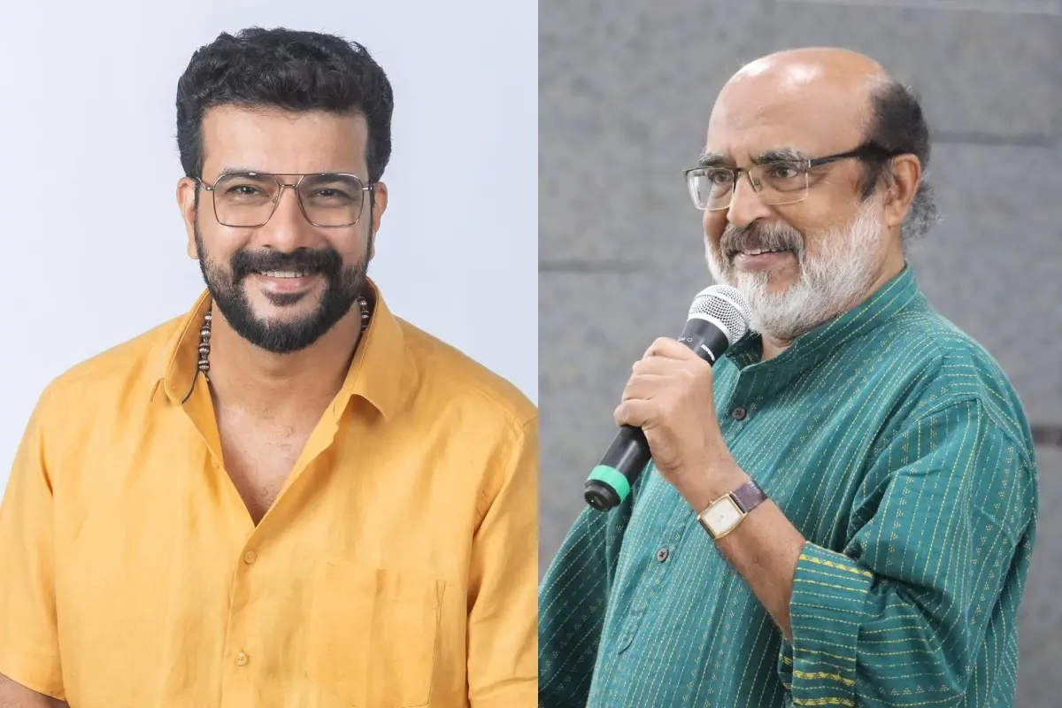 രമേഷ് പിഷാരടി, തോമസ് ഐസക് | Photo: facebook.com